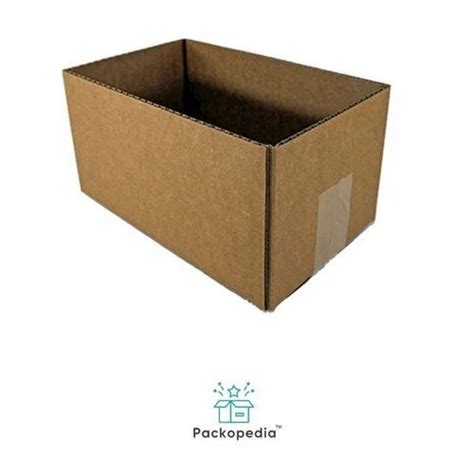 Best quality half slotted corrugated box .